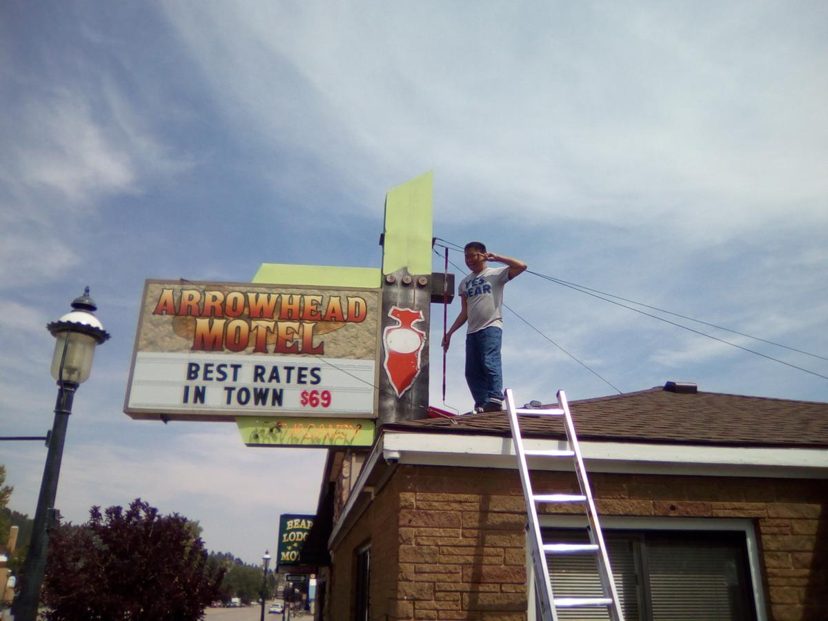 Arrowhead Motel Sundance Kültér fotó